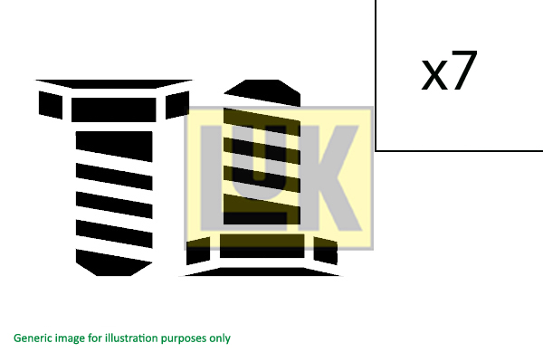 Kit bulloni, volano LUK 411018610