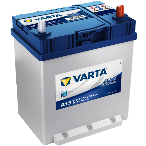 VARTA BLUE (540125033) 40AH 330EN 187X127X227 B13 DX (0)