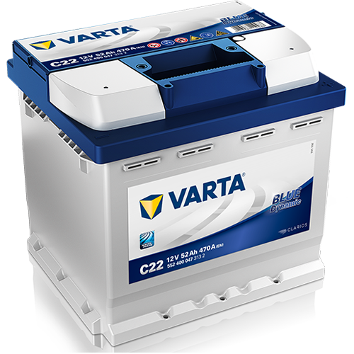 VARTA BLUE (552400047) 52AH 470EN 207X175X190 DX