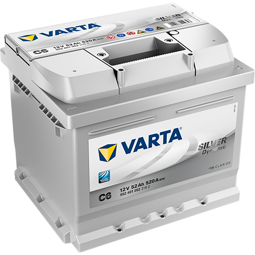 VARTA SILVER (552401052) 52AH 520EN 207X175X175 B13 DX (0)
