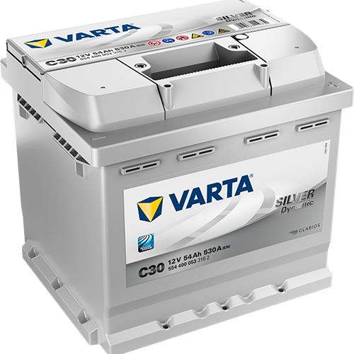VARTA SILVER (554400053) 54AH 530EN 207X175X190 B13 DX (0)