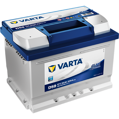 VARTA BLUE (560409054) 60AH 540EN 242X175X175 B13 DX (0)