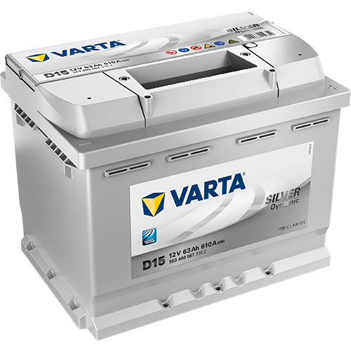VARTA SILVER (563400061) 63AH 610EN 242X175X190 B13 DX (0)