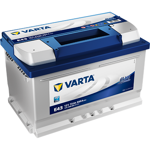 VARTA BLUE (572409068) 72AH 680EN 278X175X175 B13 DX (0)