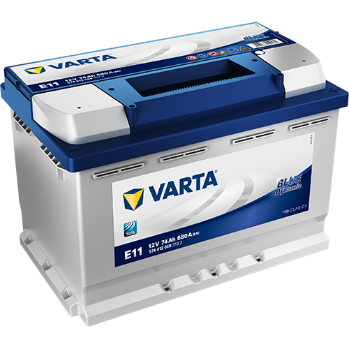 VARTA BLUE (574012068) 74AH 680EN 278X175X190 DX