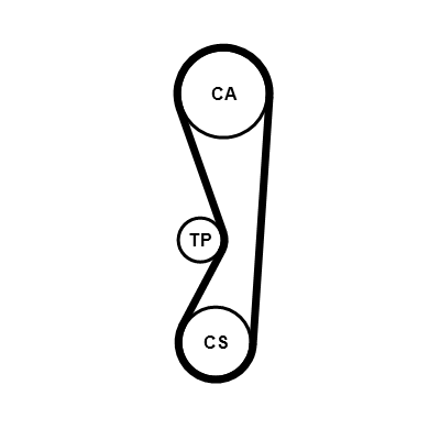 CONTITECH CINGHIA DISTRIBUZIONE (5^)