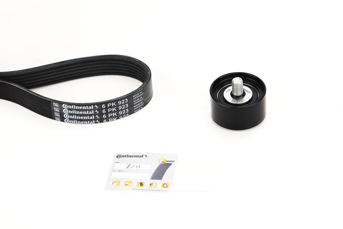 Kit cinghie poly-v CONTITECH 6PK923K1