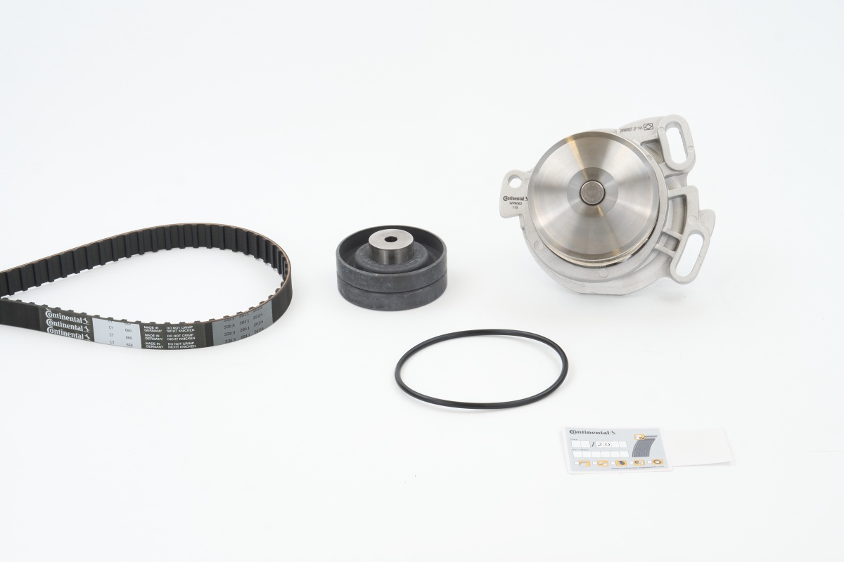 Pompa acqua e kit cinghie dentate CONTITECH CT660WP1