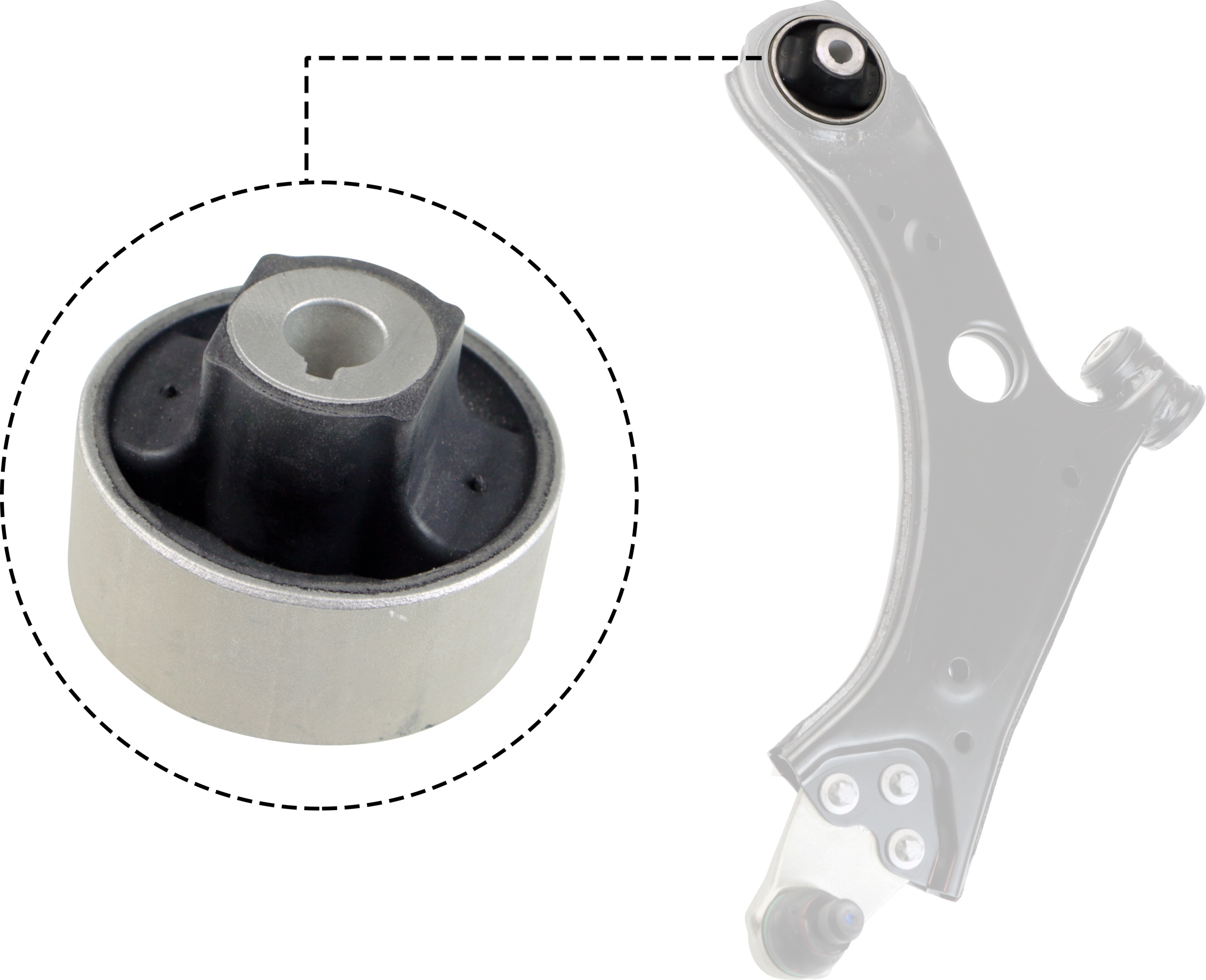 Supporto, braccio oscillante GATES AWS1838
