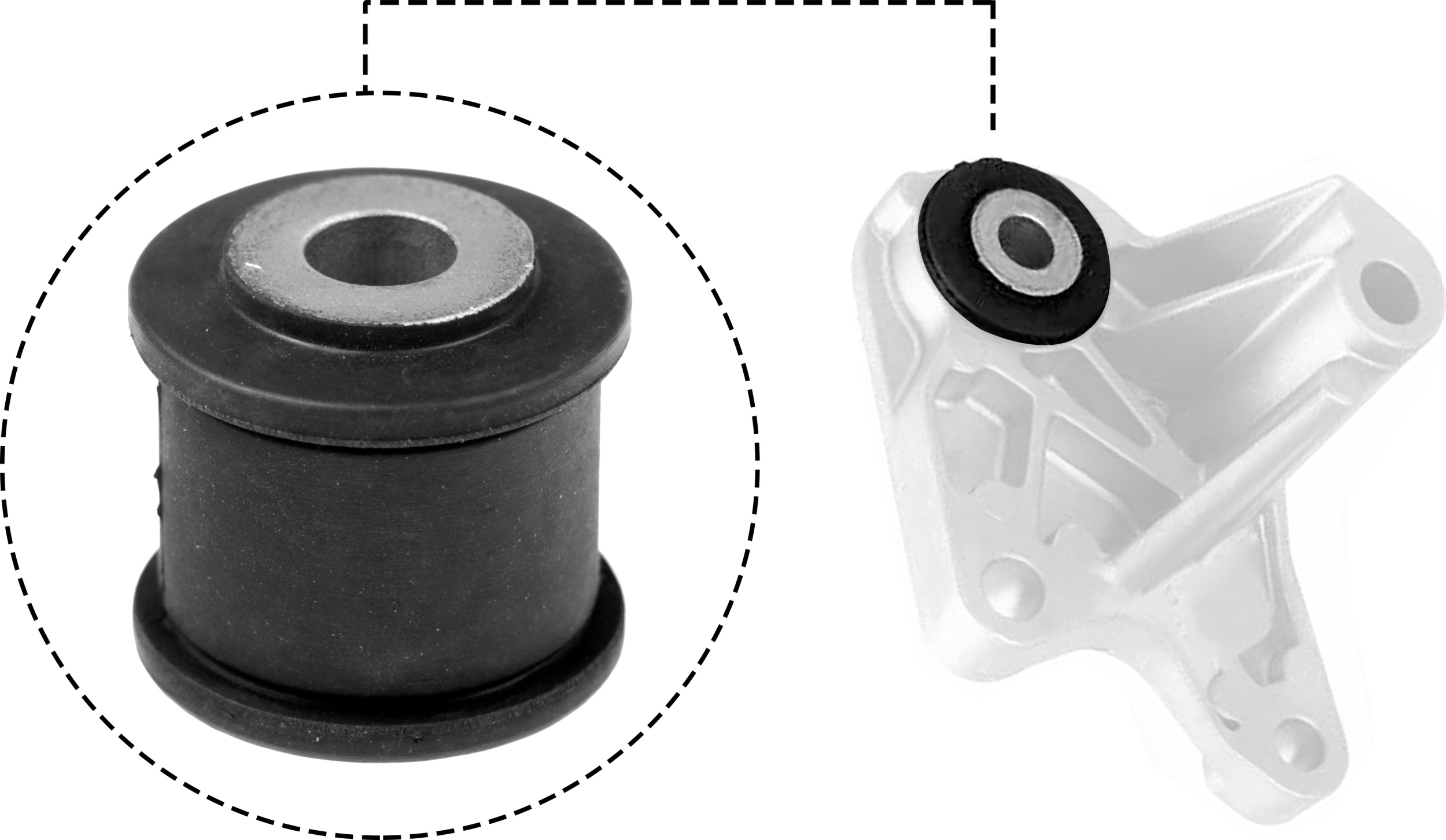 Cuscinetto, supporto cambio manuale GATES ETM1539