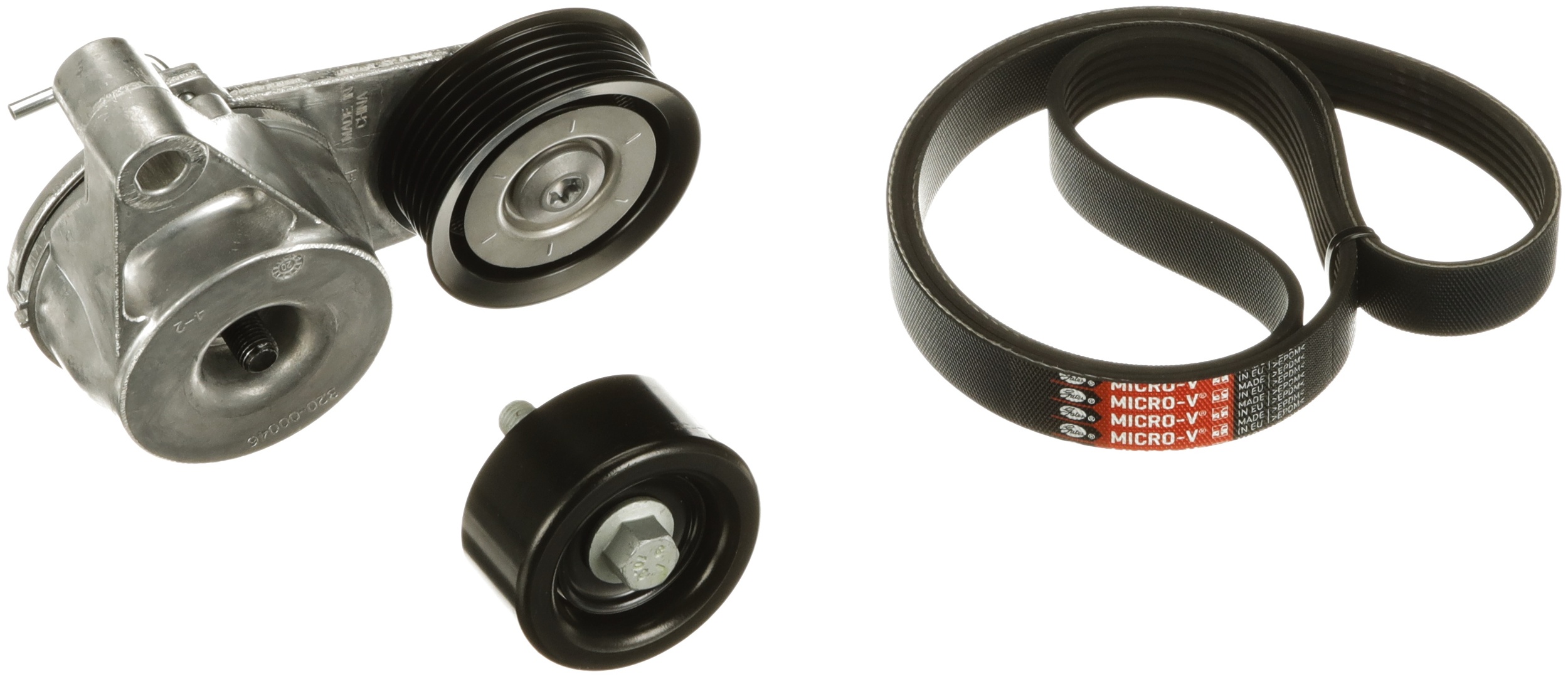 Kit cinghie poly-v GATES K026PK1780