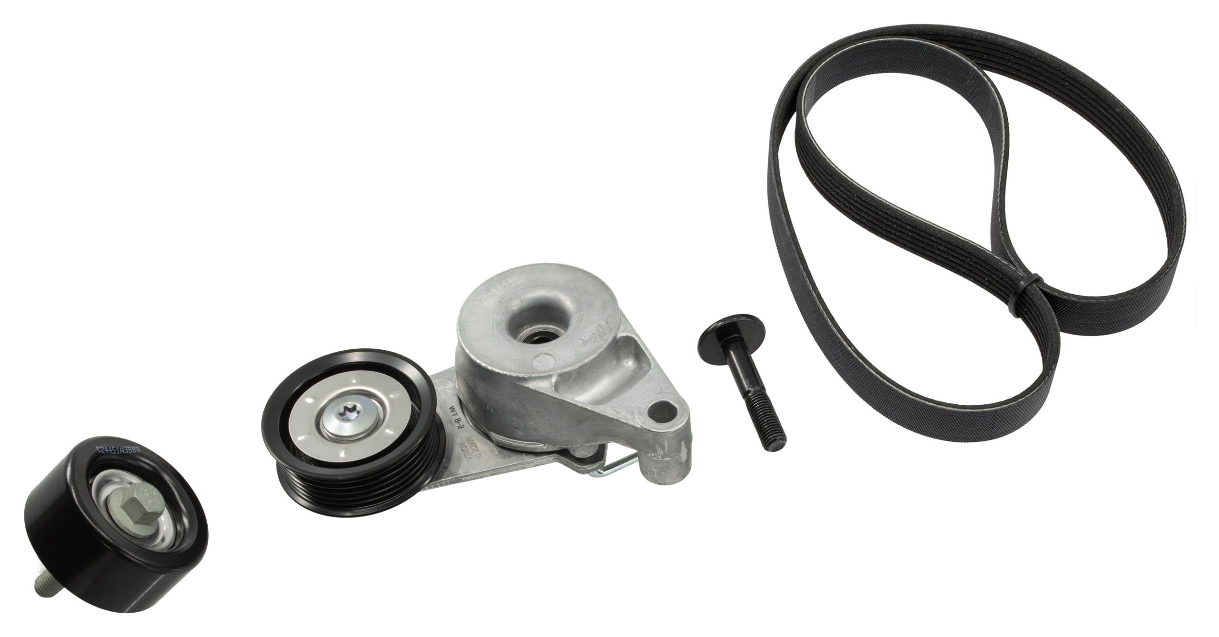 Kit cinghie poly-v GATES K096PK1778