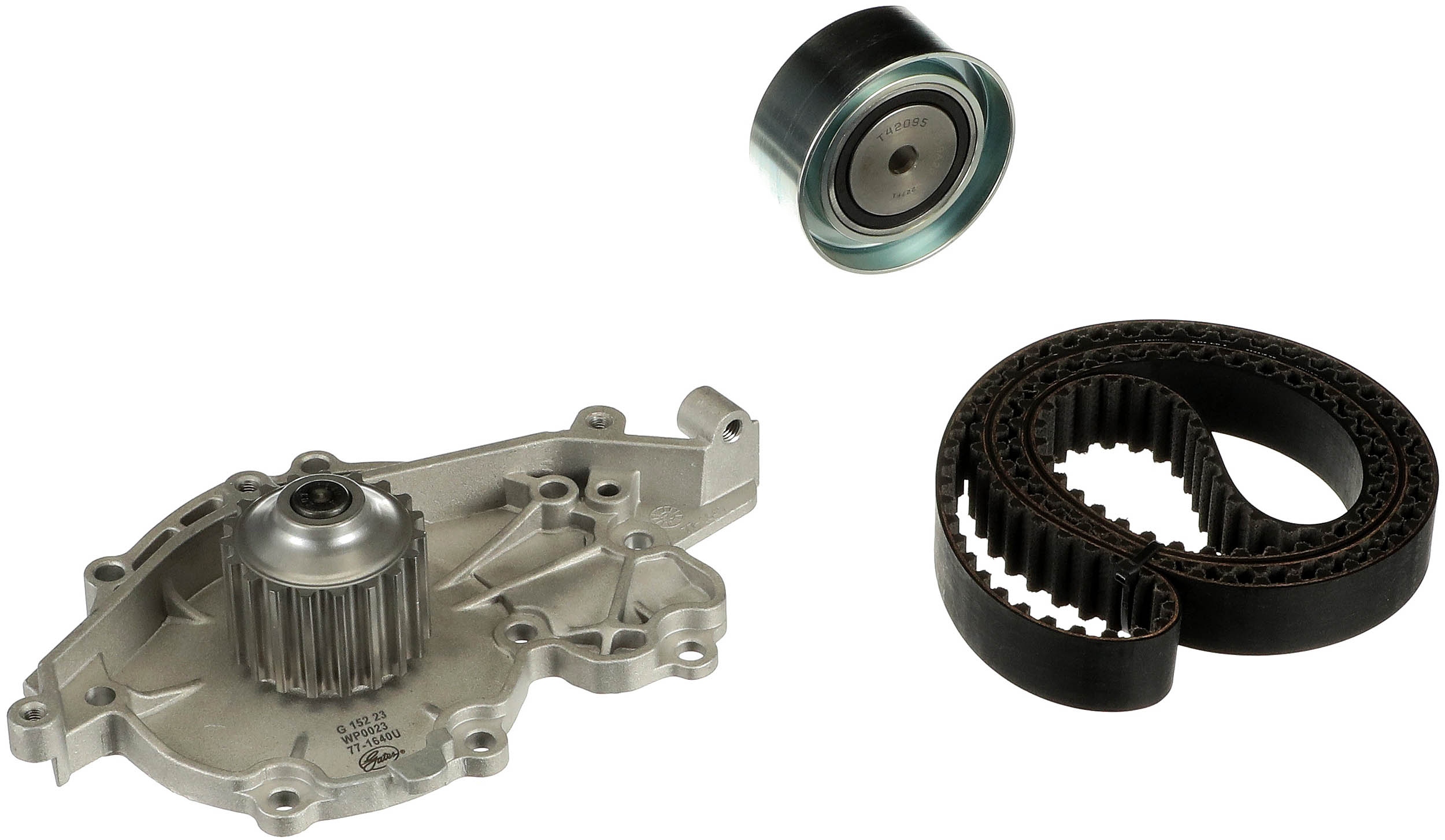 POMPA ACQUA KIT CINGHIE DENTATE