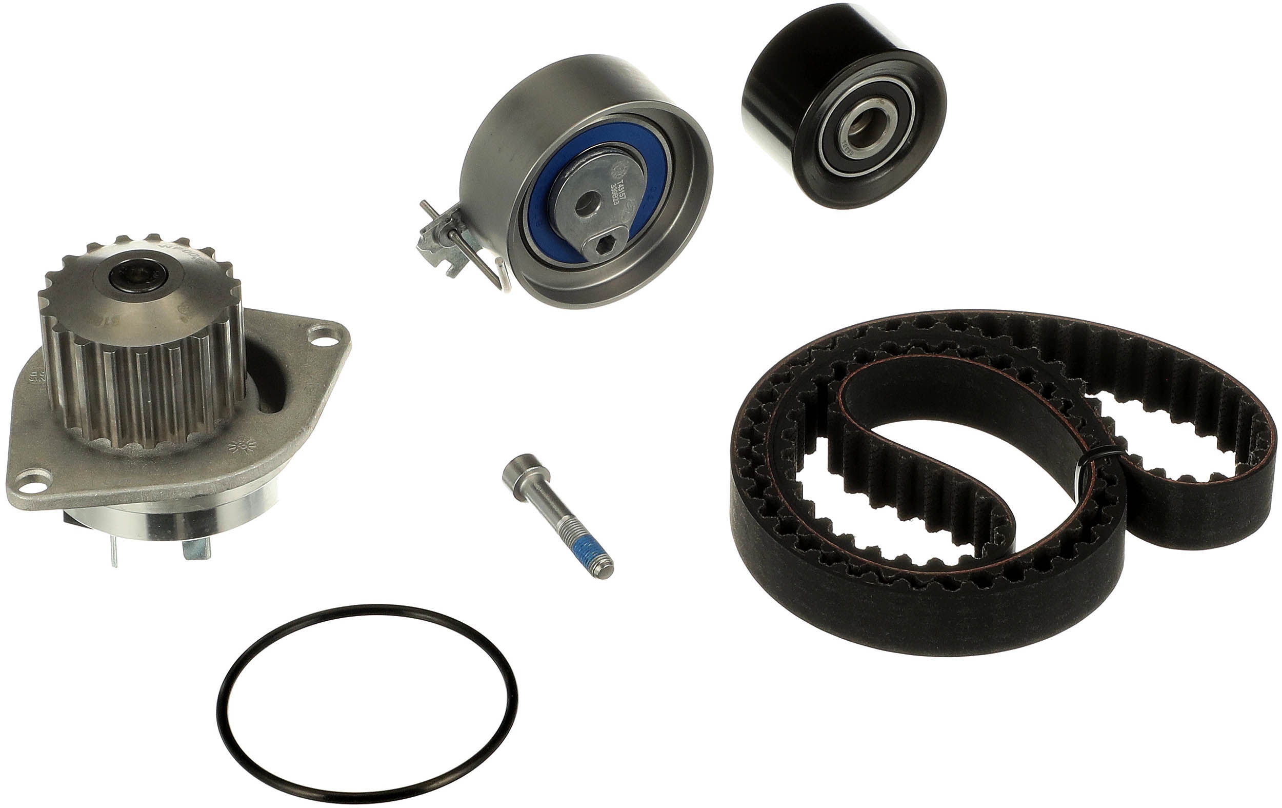 POMPA ACQUA KIT CINGHIE DENTATE