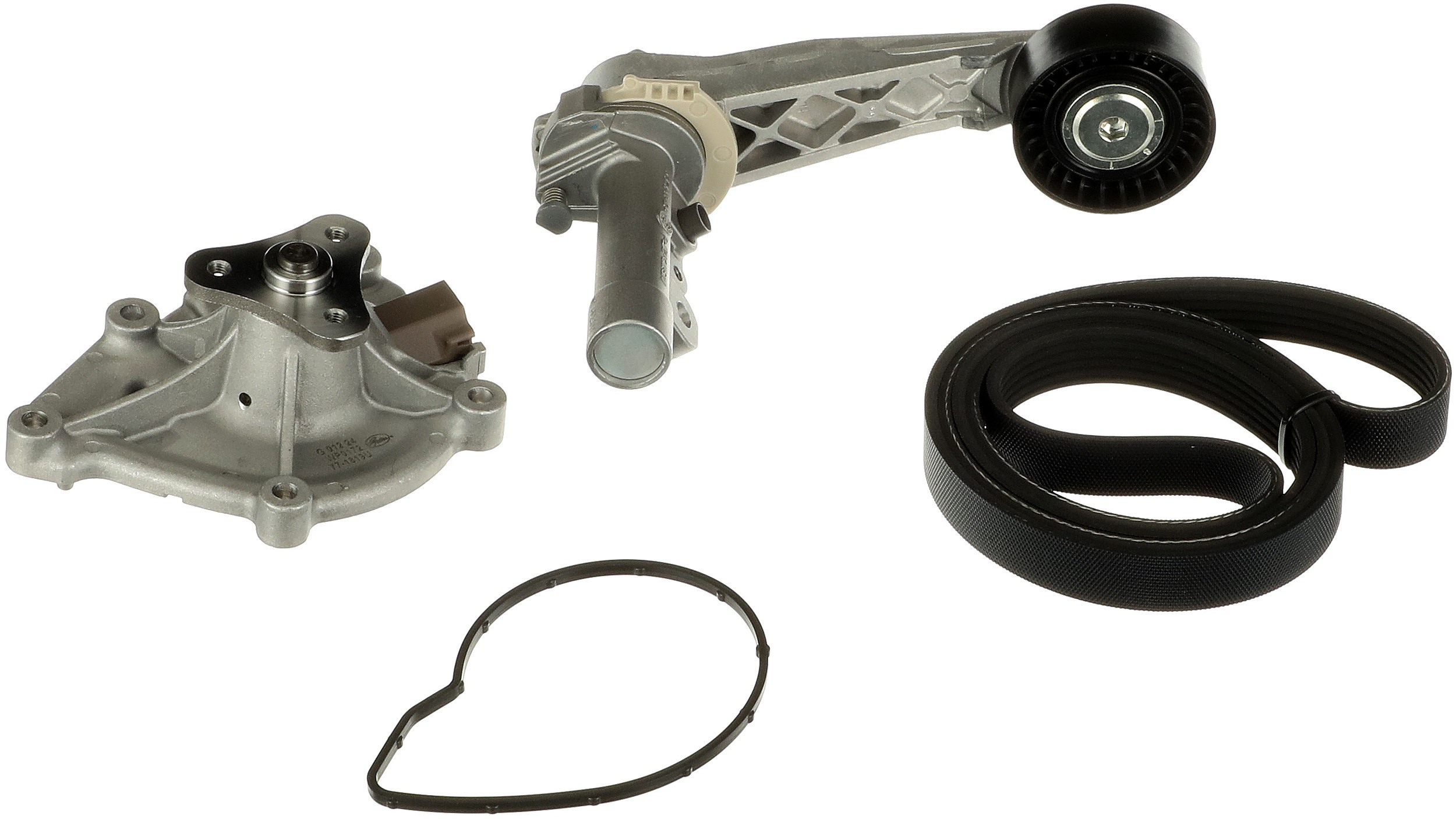 Pompa acqua e kit cinghia poly v GATES KP16PK903XS