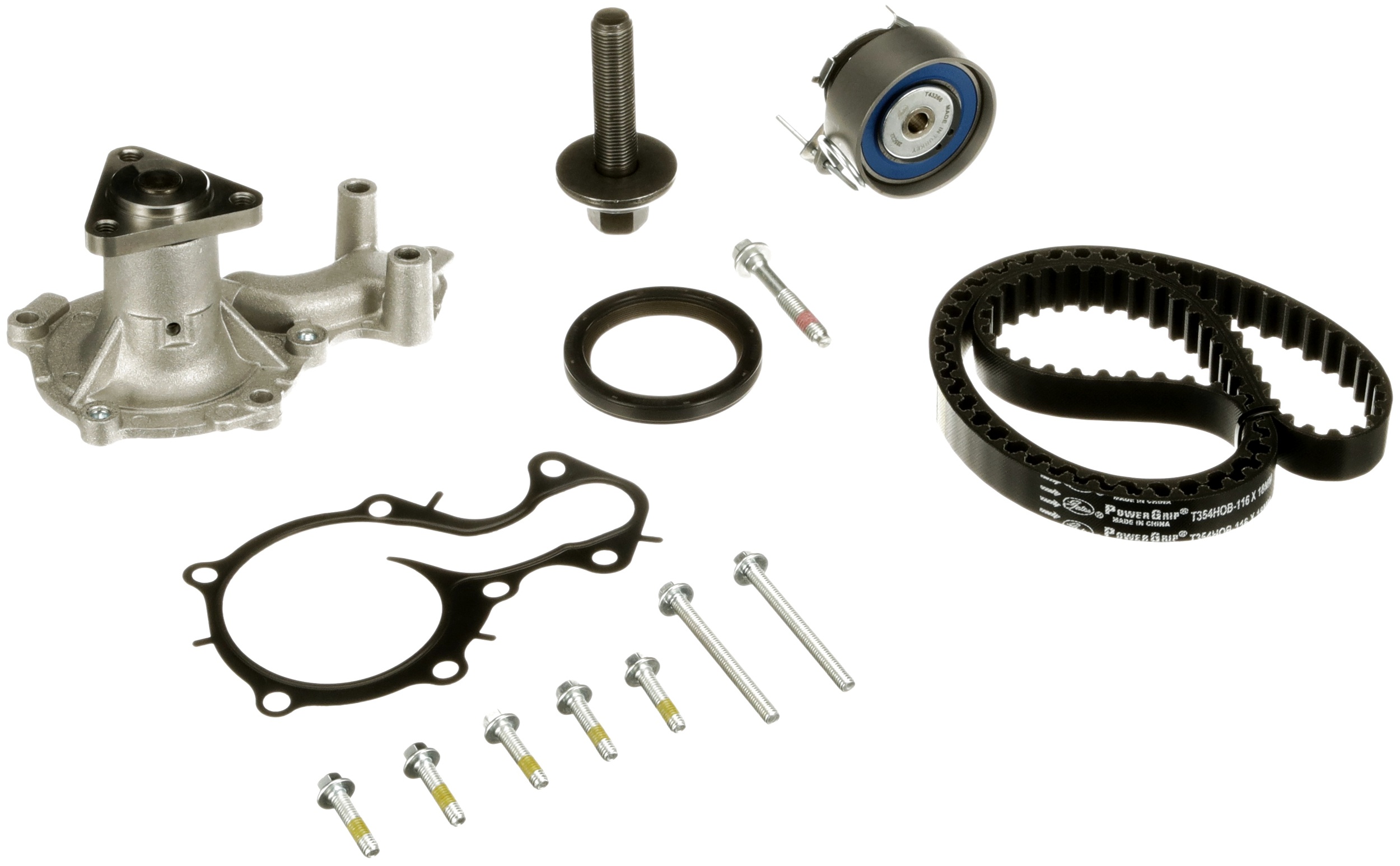 Pompa acqua e kit cinghie dentate GATES KP2T354HOB