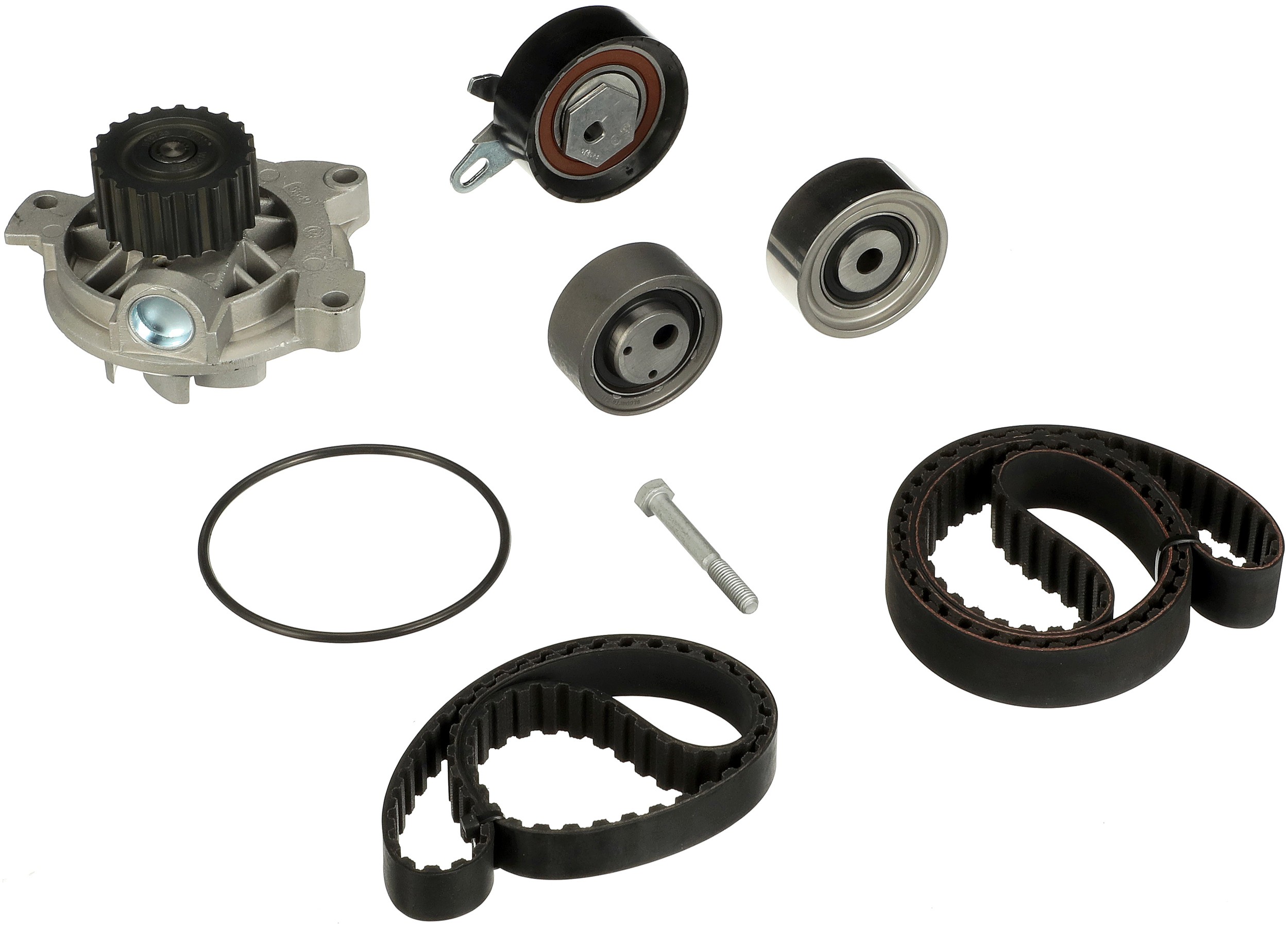 POMPA ACQUA KIT CINGHIE DENTATE
