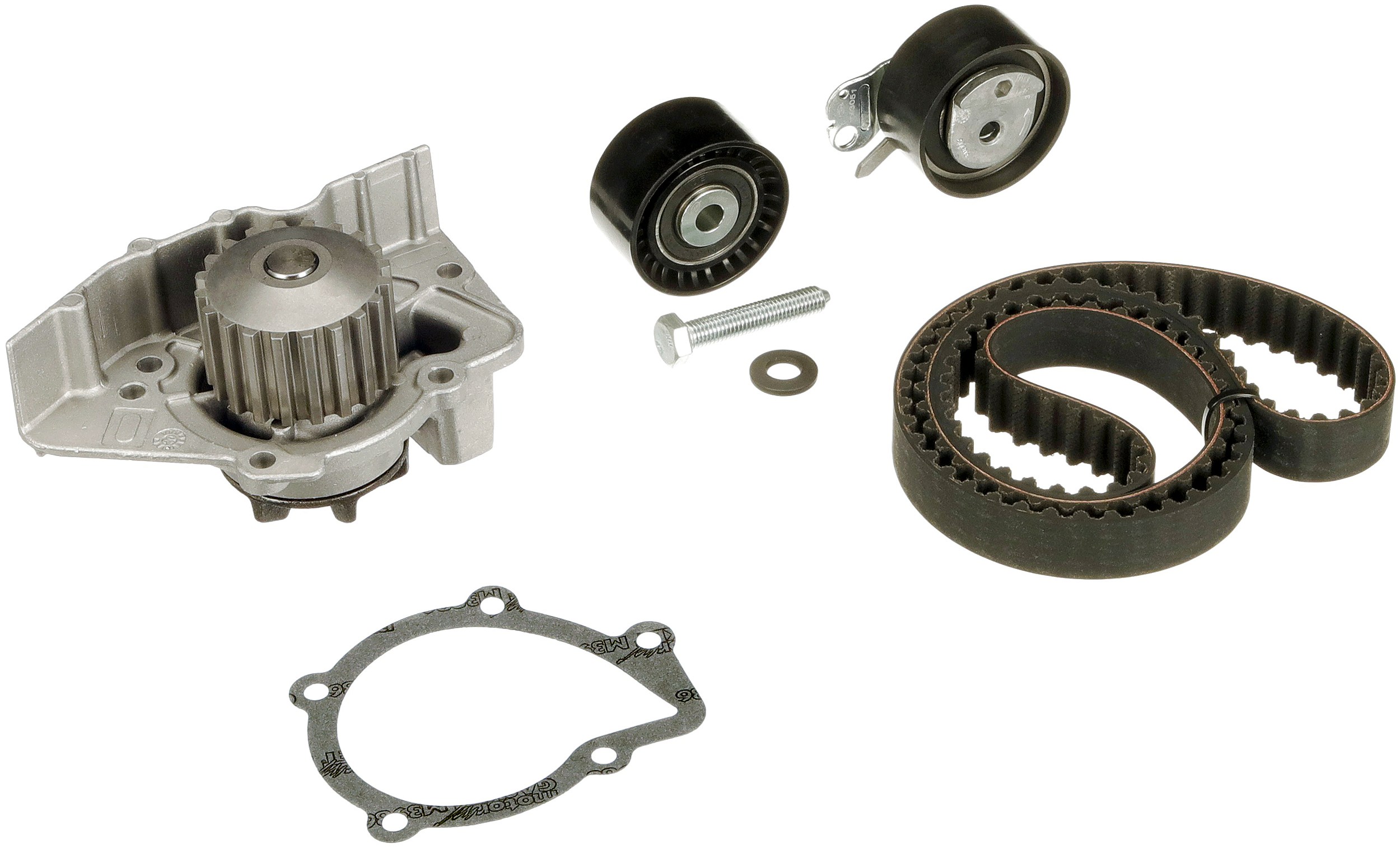 POMPA ACQUA KIT CINGHIE DENTATE