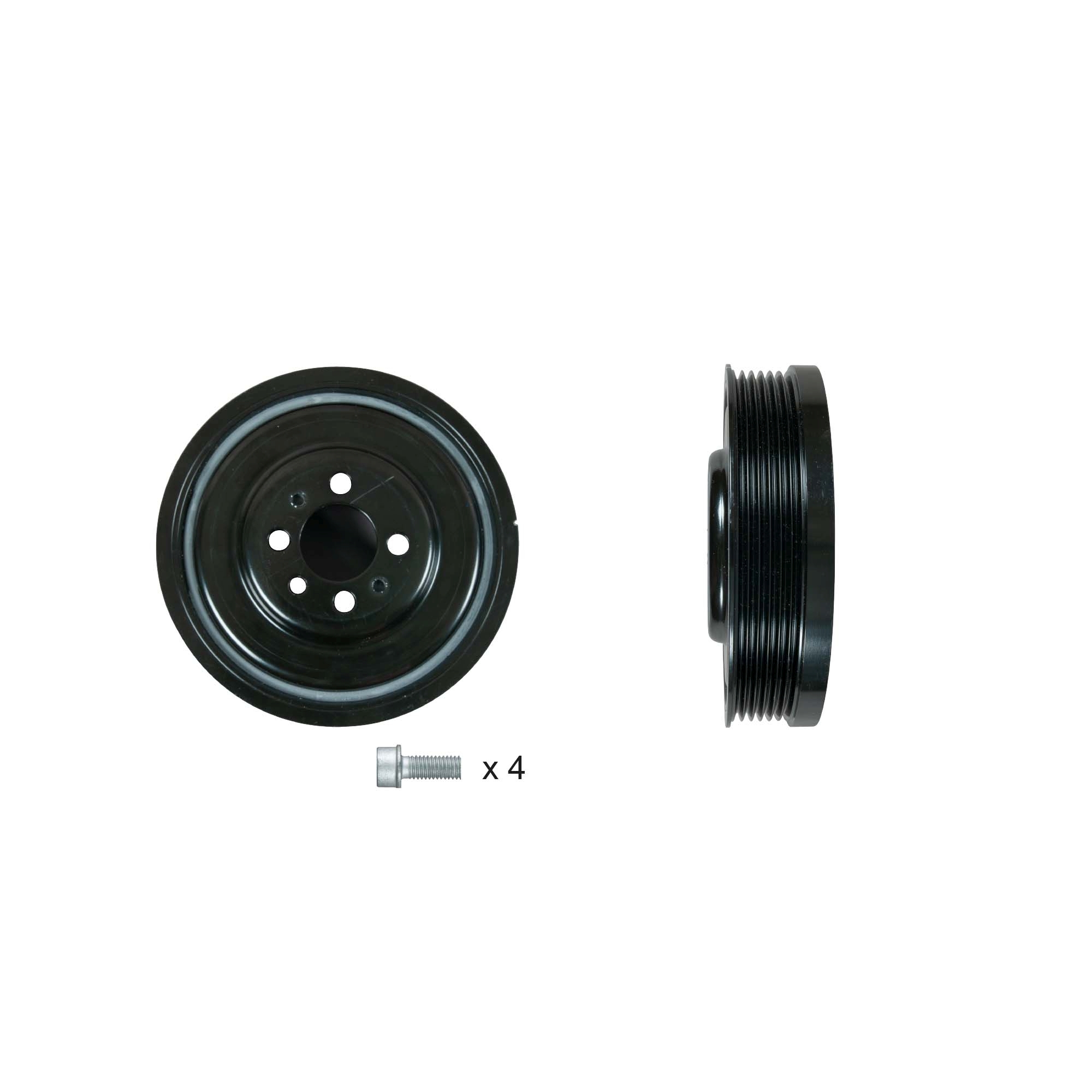 Puleggia cinghia, albero a gomiti GATES TVD1184A