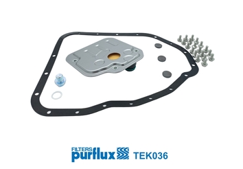 Kit filtro idraulico, cambio automatico PURFLUX TEK036