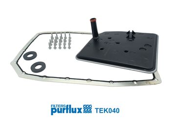 Kit filtro idraulico, cambio automatico PURFLUX TEK040
