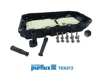 Kit filtro idraulico, cambio automatico PURFLUX TEK072