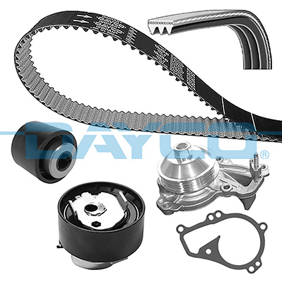 Pompa acqua e kit cinghie dentate DAYCO KBIOWP140