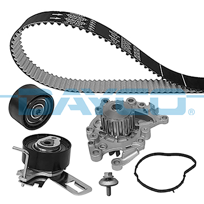 Pompa acqua e kit cinghie dentate DAYCO KTBWP12080K