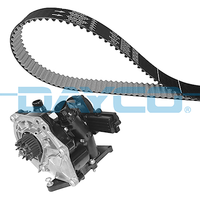 Pompa acqua e kit cinghie dentate DAYCO KTBWP12100