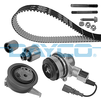 Pompa acqua e kit cinghie dentate DAYCO KTBWP8841