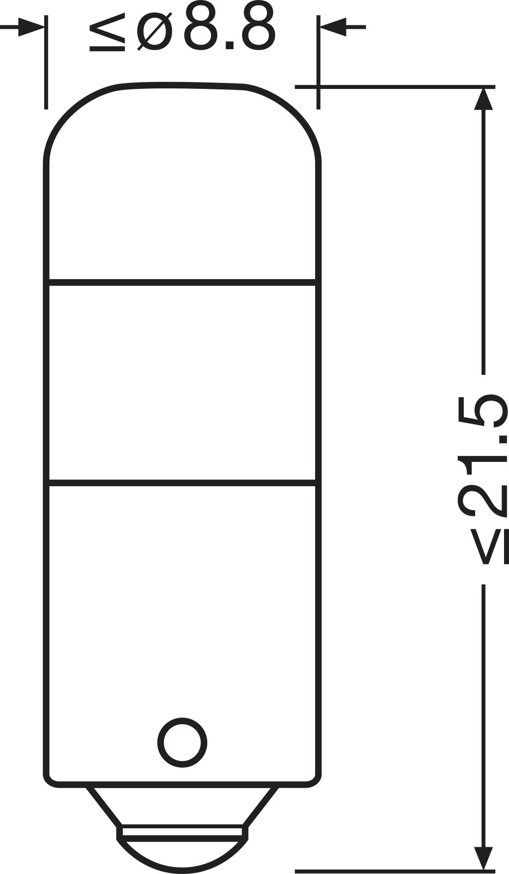 OSRAM LEDRIVING SL T4W COOL WHITE 6000K 12V BLI2 ECO
