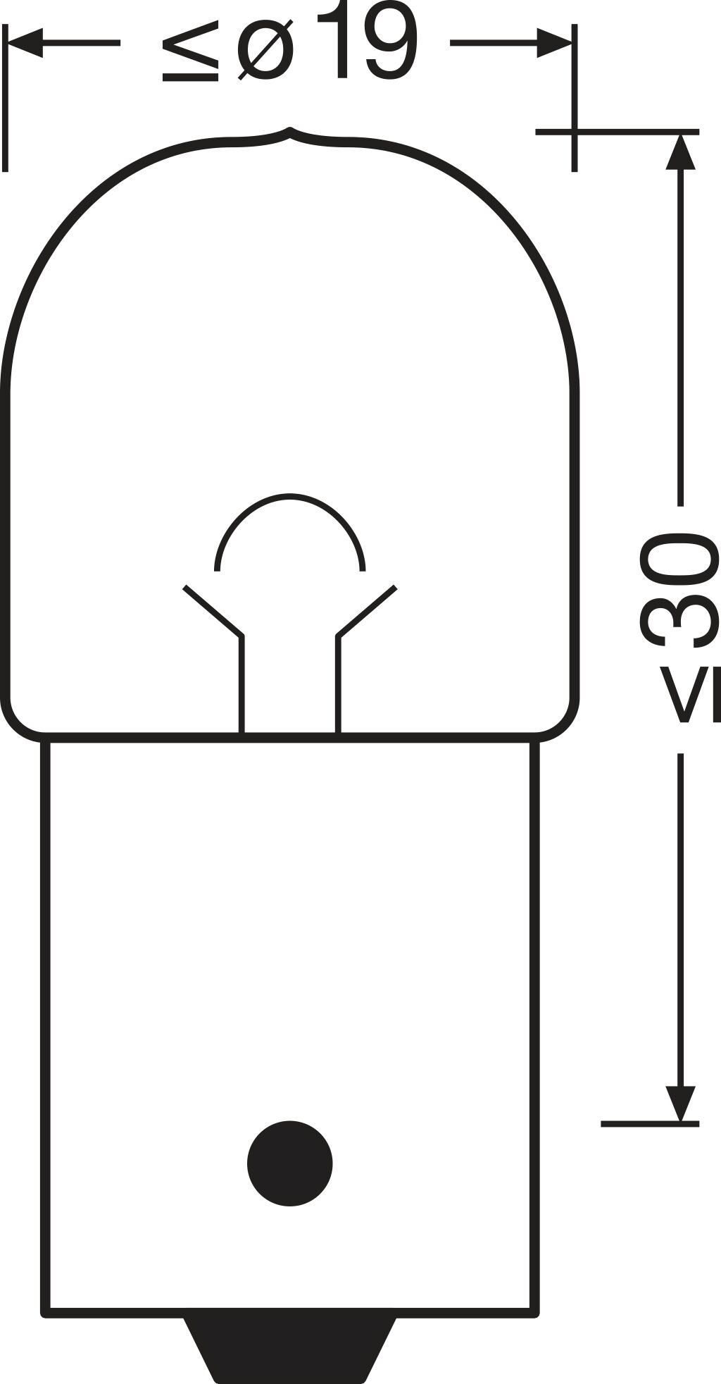OSRAM ORIGINAL (RY10W) 12V