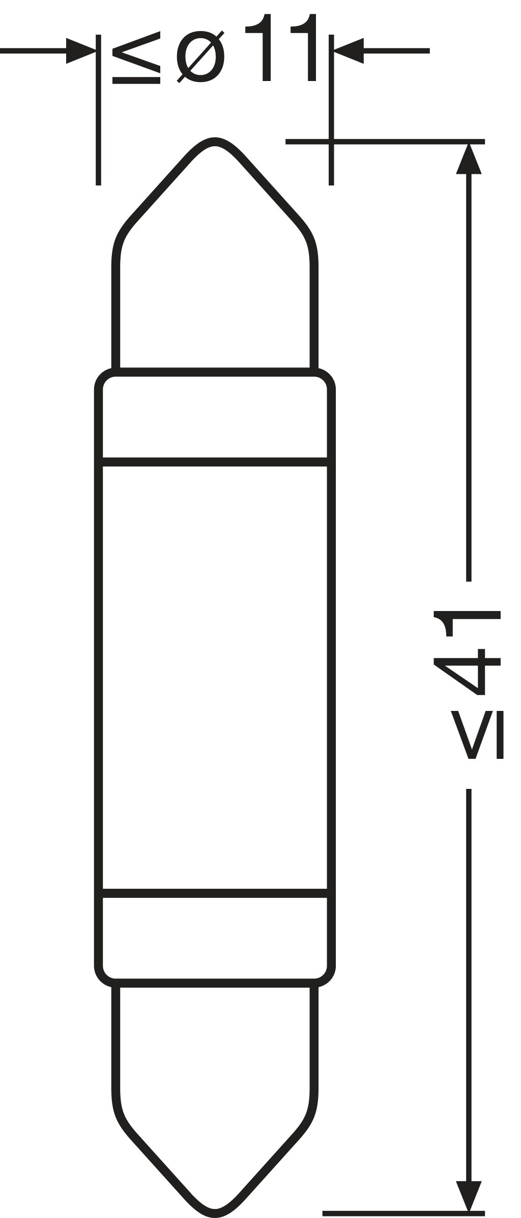 OSRAM LEDRIVING SL C5W SIL. 41MM COOL WHITE 6000K 12V BLI1 ECO