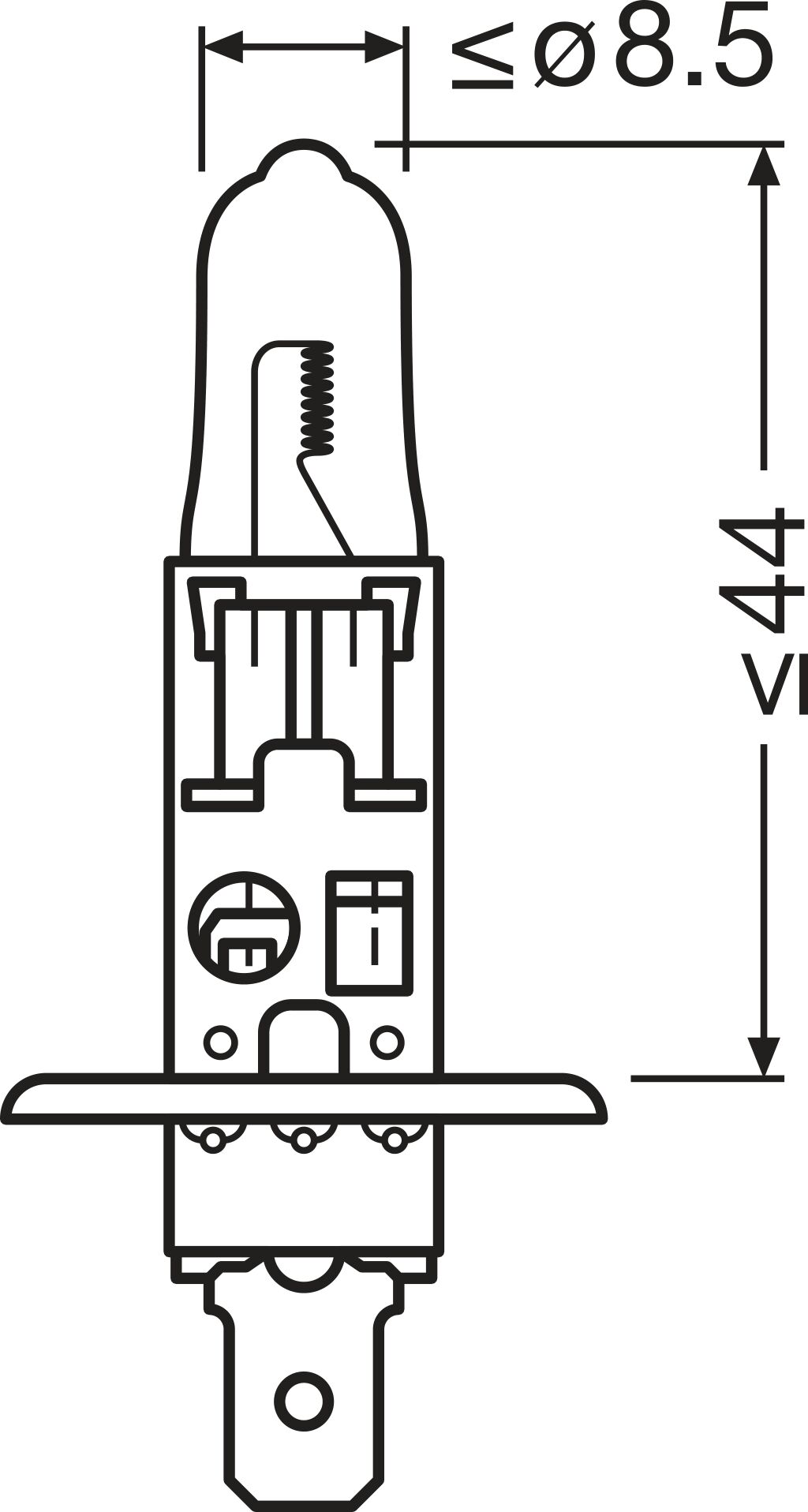 OSRAM NIGHT BREAKER SILVER H1 12V BLI1 ECO