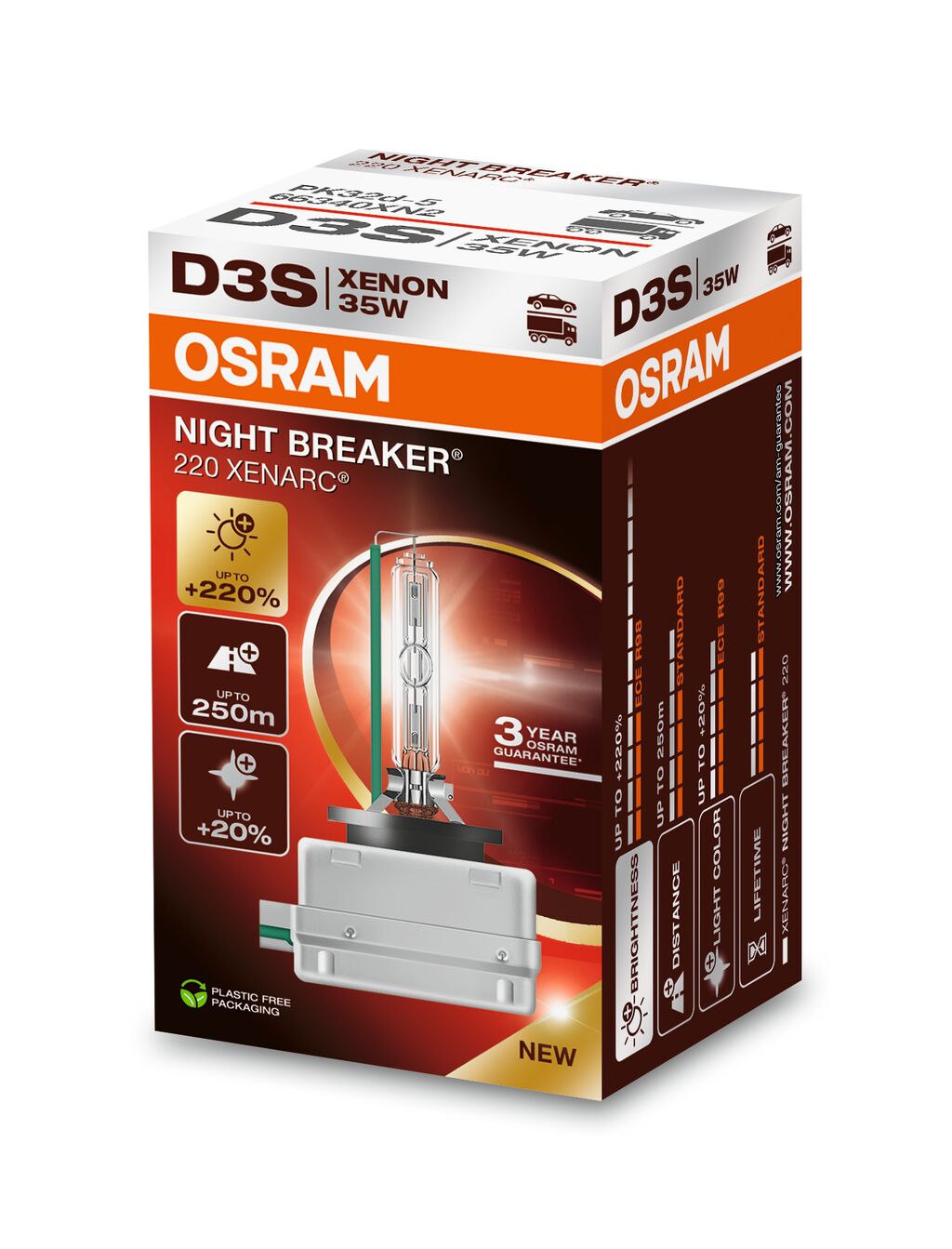 OSRAM XENARC NIGHT BREAKER 220 D3S