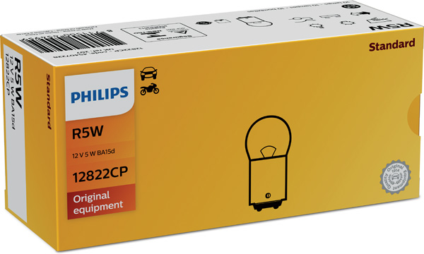 PHILIPS LAMPADA R5W 12V 5W