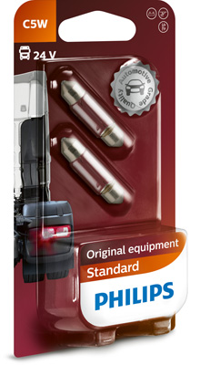 PHILIPS LAMPADA C5W 24V 5W