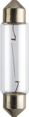 PHILIPS LAMPADA FESTOON T10.5X43 10W 24V 10W