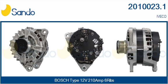  ALTERNATORE (ORIGINALE) IVECO DAILY 14-