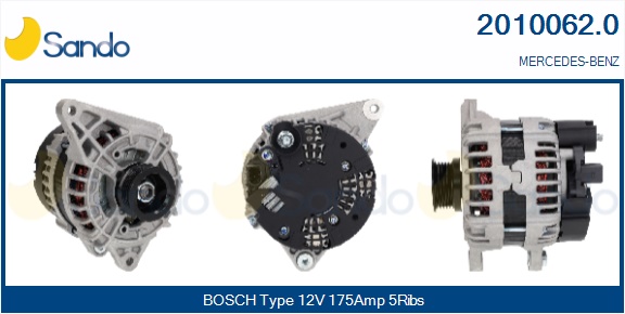 SANDO ALTERNATORE MERCEDES-BENZ
