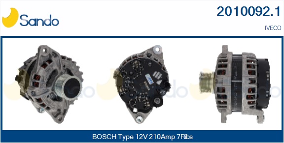 SANDO ALTERNATORE IVECO