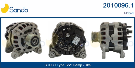 SANDO ALTERNATORE NISSAN