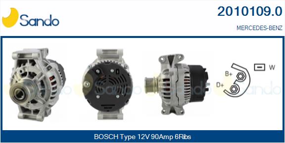  ALTERNATORE (ADATTABILE) MERCEDES CLASSE C -00