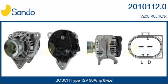 SANDO ALT.RE(ADATTABILE) IVECO