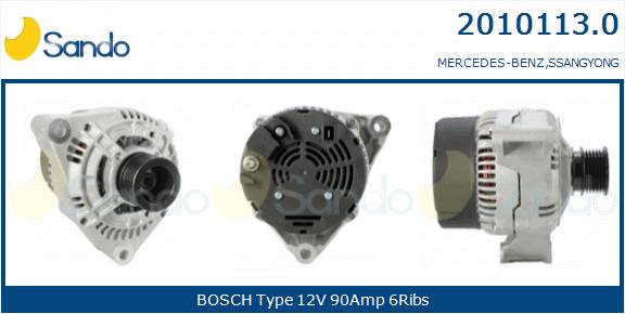 SANDO ALT.RE(ADATTABILE) MERCEDES CLASSE C -00