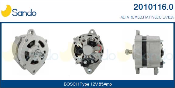  ALTERNATORE (ADATTABILE) IVCO DAYLI 35 -98