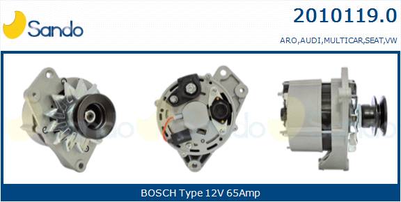  ALTERNATORE (ADATTABILE) VW GOLF 1.8 -91