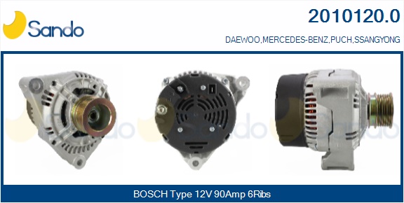  ALTERNATORE (ADATTABILE) MERCEDES CLASSE C -01