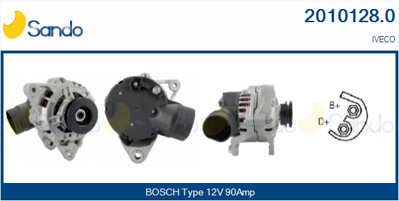  ALTERNATORE (ADATTABILE) IVECO DAILY 30C -99