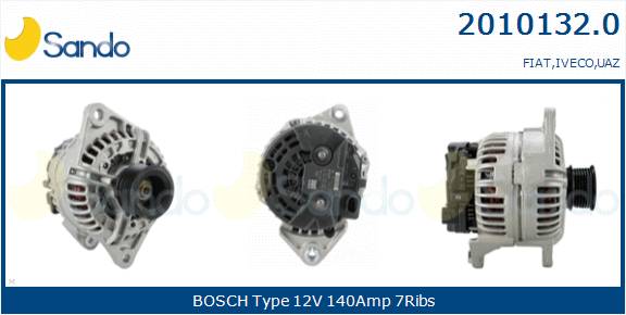 SANDO ALT.RE(ADATTABILE) FIAT DUCATO 2.3 D MJT 06-